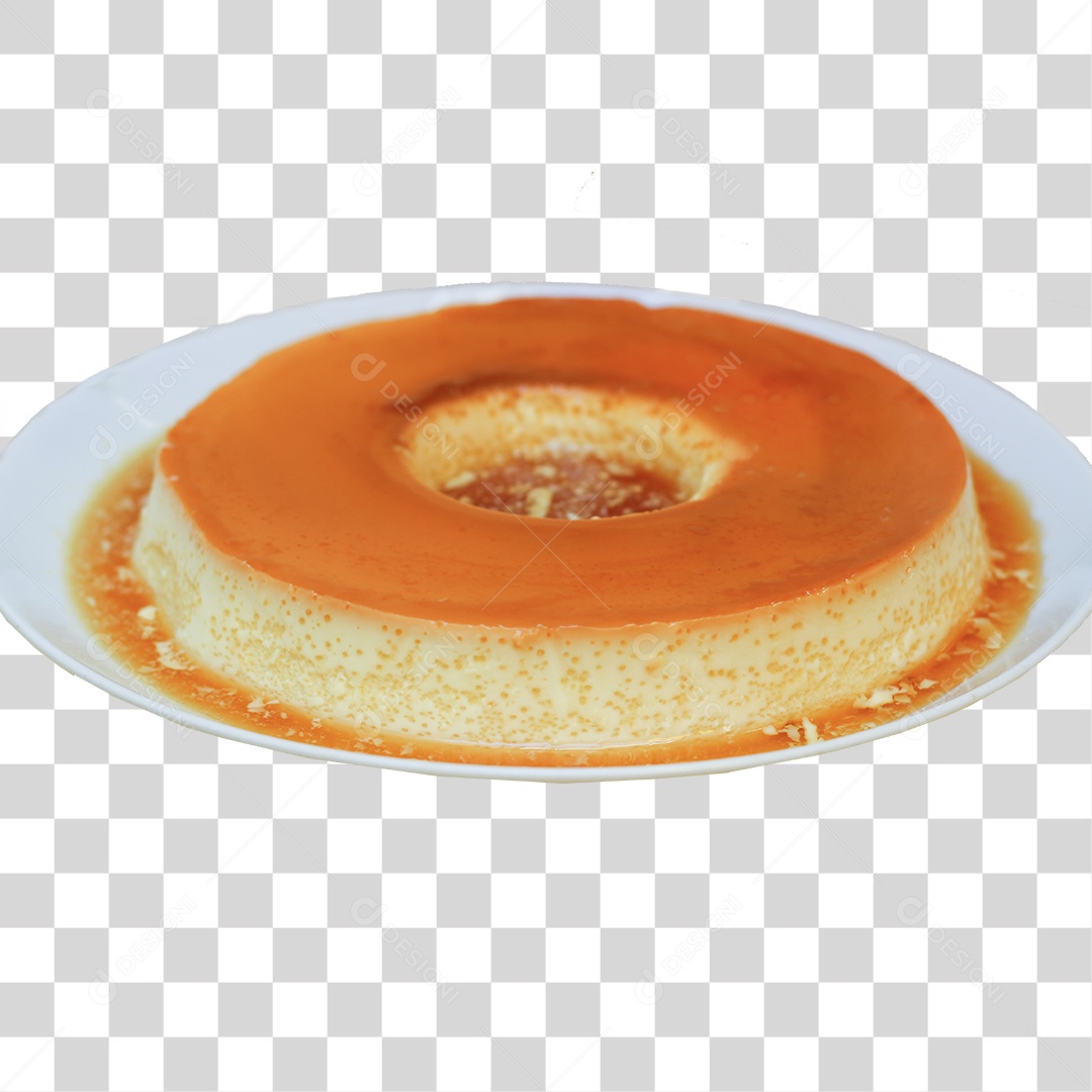 Bolo de panificadora pudim