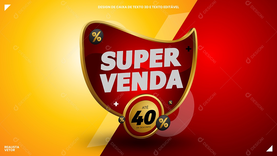 Elemento Vetorial Caixa de Texto EPS Editável