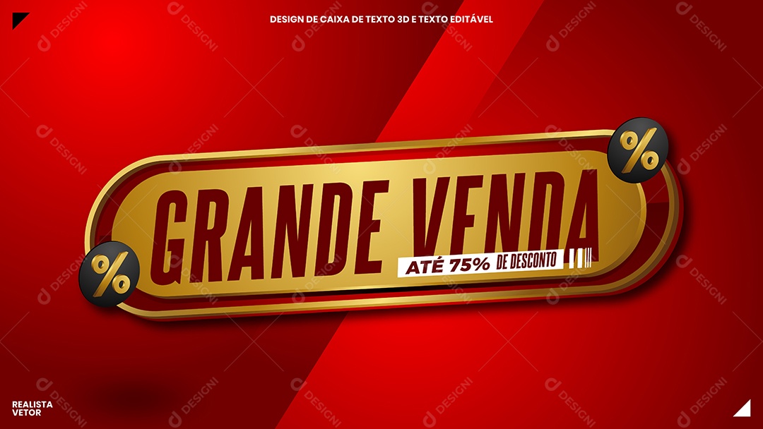 Elemento Vetorial Caixa de Texto EPS Editável