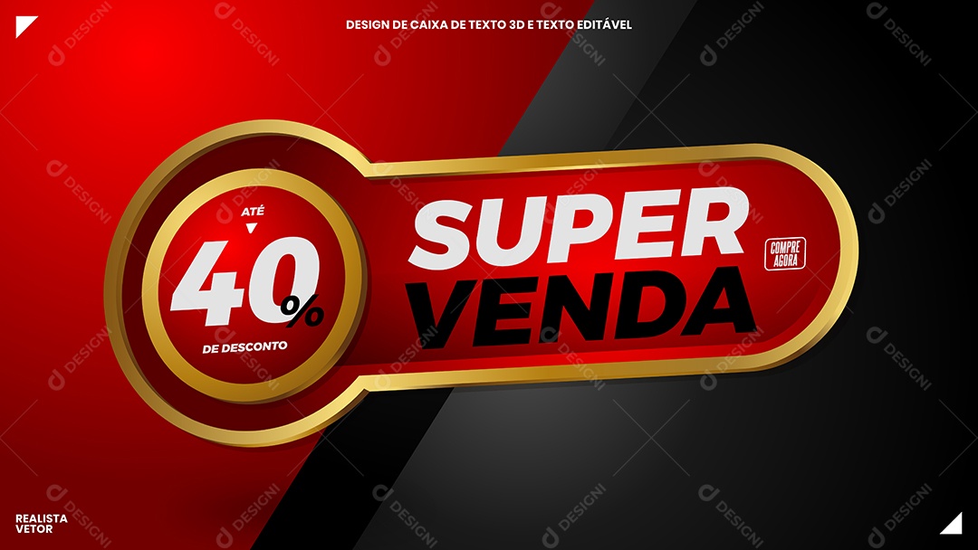 Elemento Vetorial Caixa de Texto EPS Editável