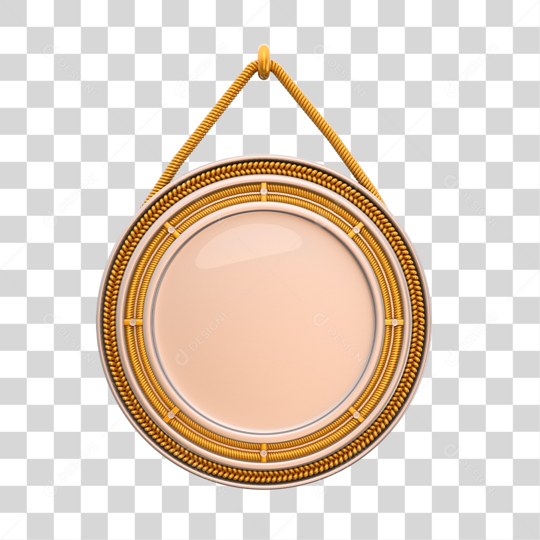 Painel de Madeira Elemento 3D para Composição PNG Transparente