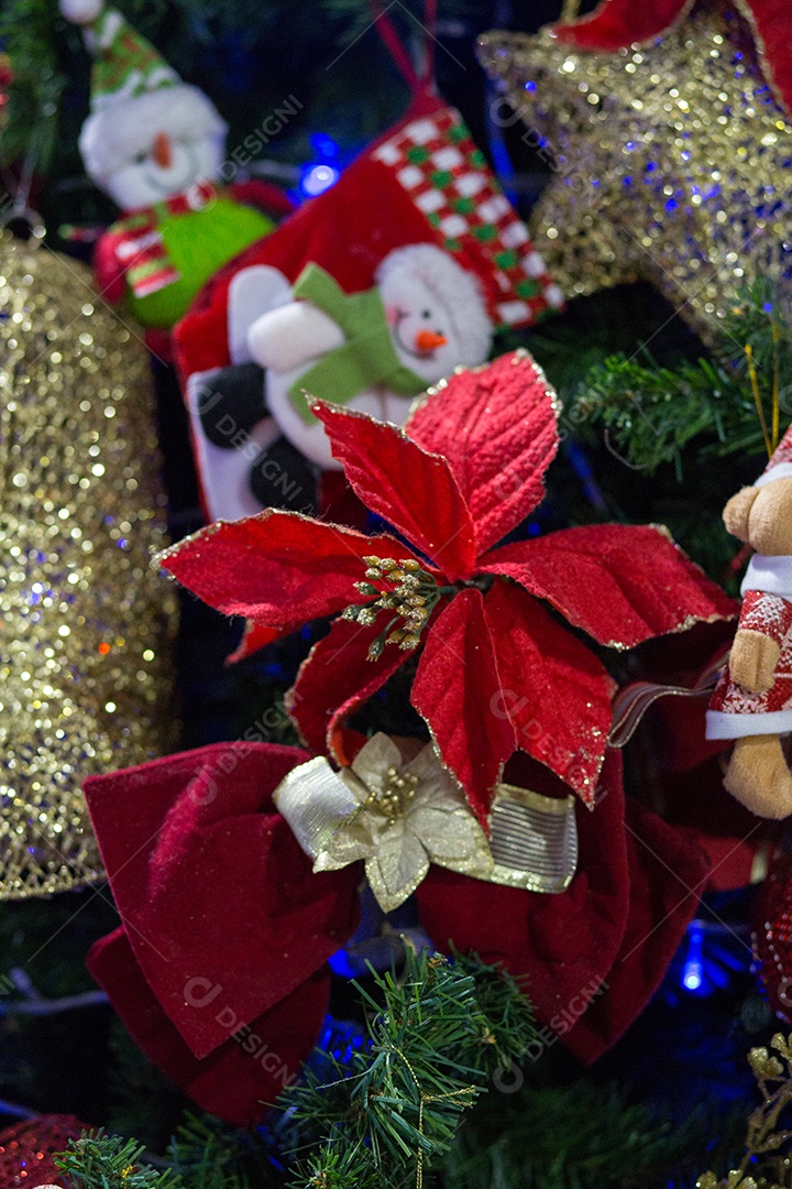 Decoração de Natal na cidade do Rio de Janeiro.