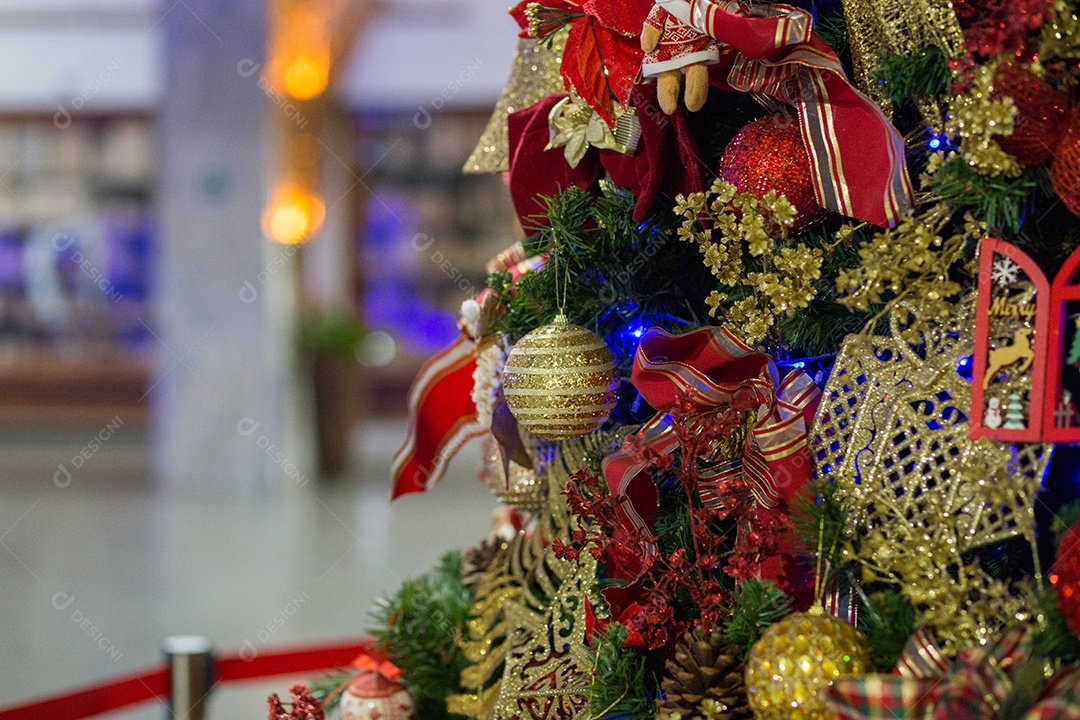 Decoração de Natal na cidade do Rio de Janeiro.