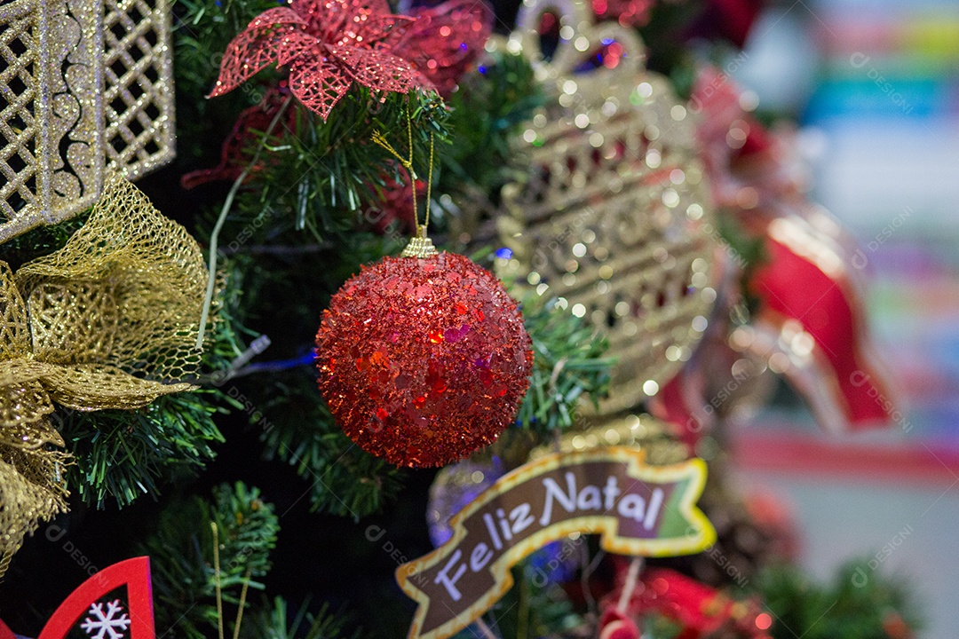 Decoração de Natal na cidade do Rio de Janeiro.