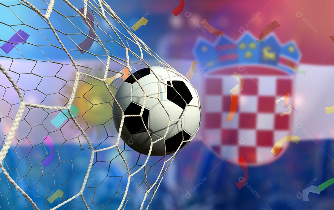 Competição da Copa de Futebol entre a Argentina nacional e a Croácia nacional.