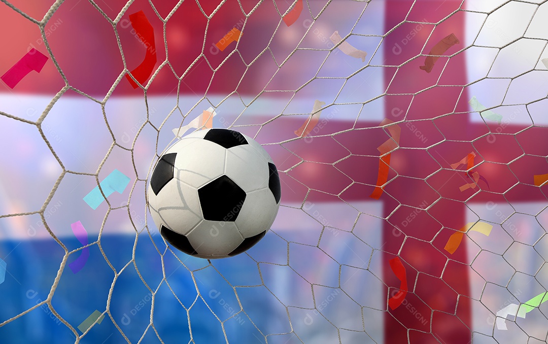 Competição da Copa de Futebol entre a Holanda nacional e a Inglaterra nacional.