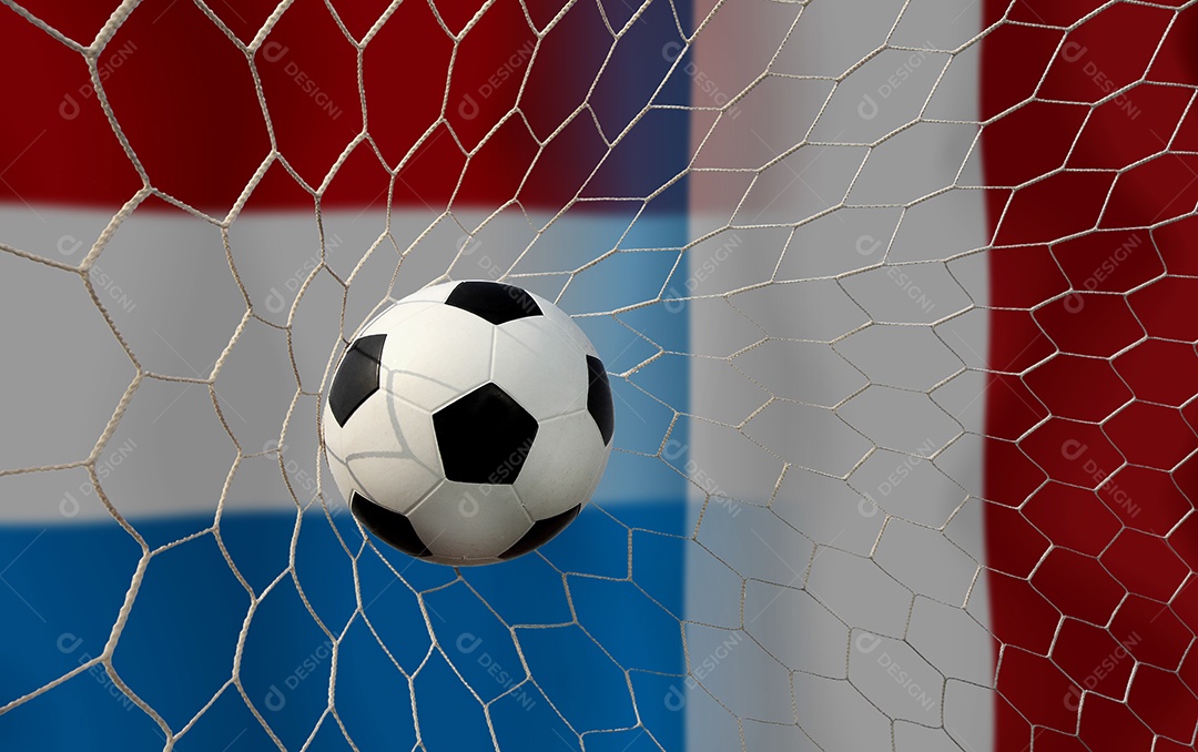 Competição da Copa de Futebol entre a Holanda nacional e a França nacional.