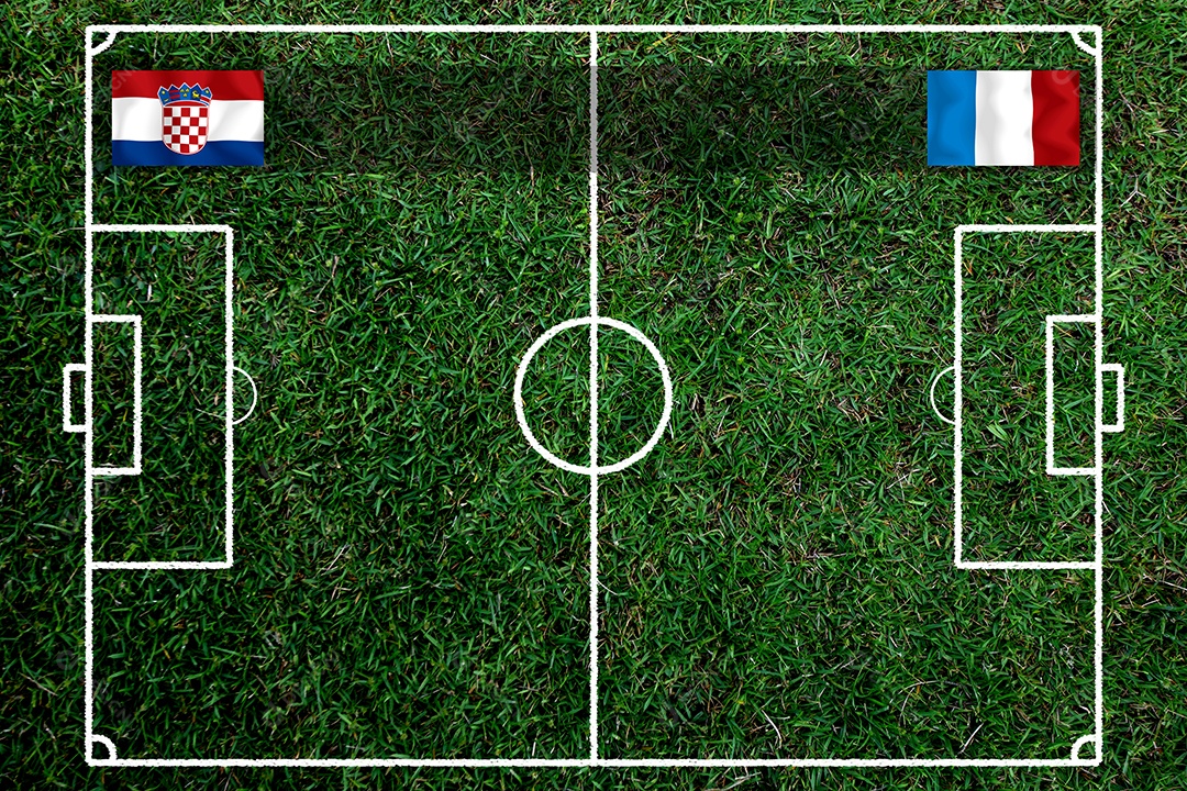 Competição da Taça de Futebol entre a Croácia nacional e a França nacional.