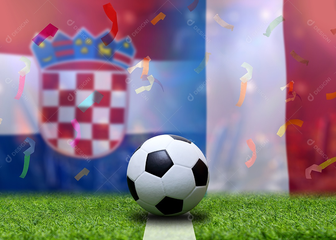 Competição da Taça de Futebol entre a Croácia nacional e a França nacional.