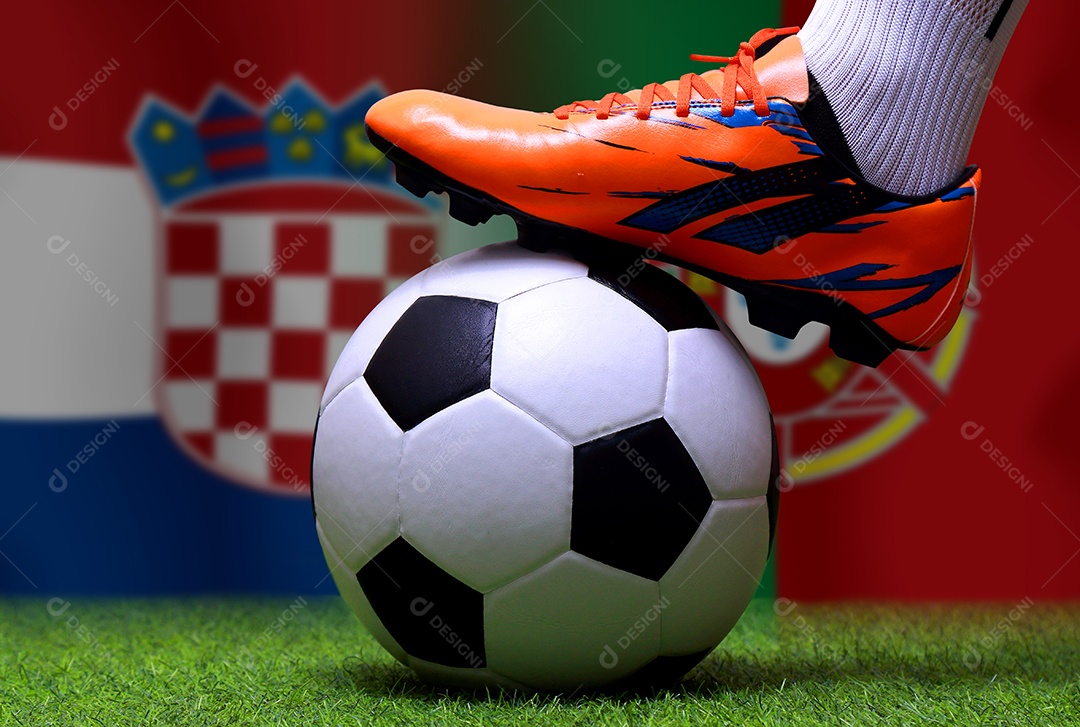 Competição da Taça de Futebol entre as seleções nacional da Croácia e nacional portuguesa.