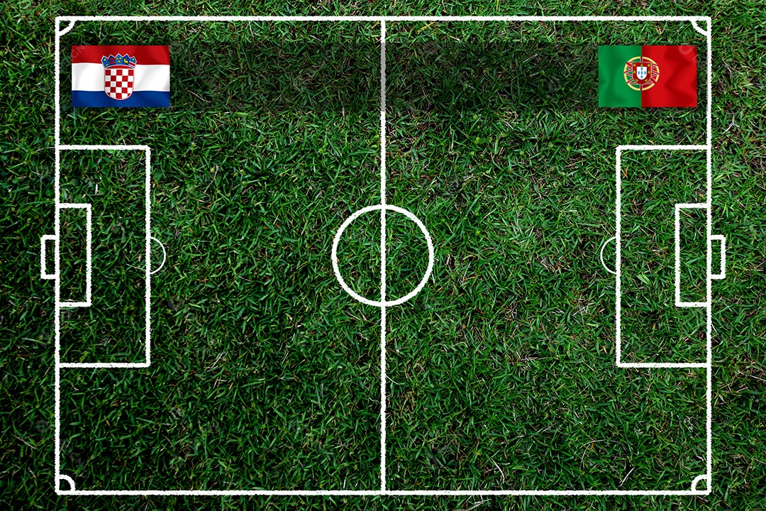 Competição da Taça de Futebol entre as seleções nacional da Croácia e nacional portuguesa.