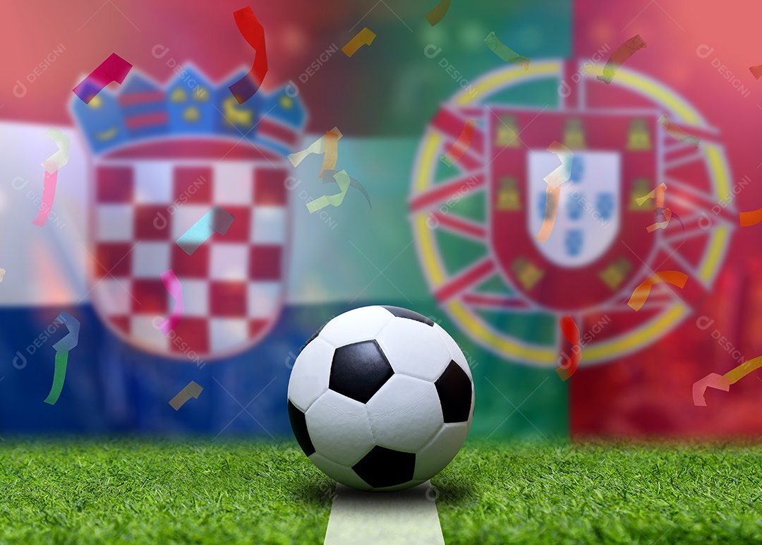 Competição da Taça de Futebol entre as seleções nacional da Croácia e nacional portuguesa.