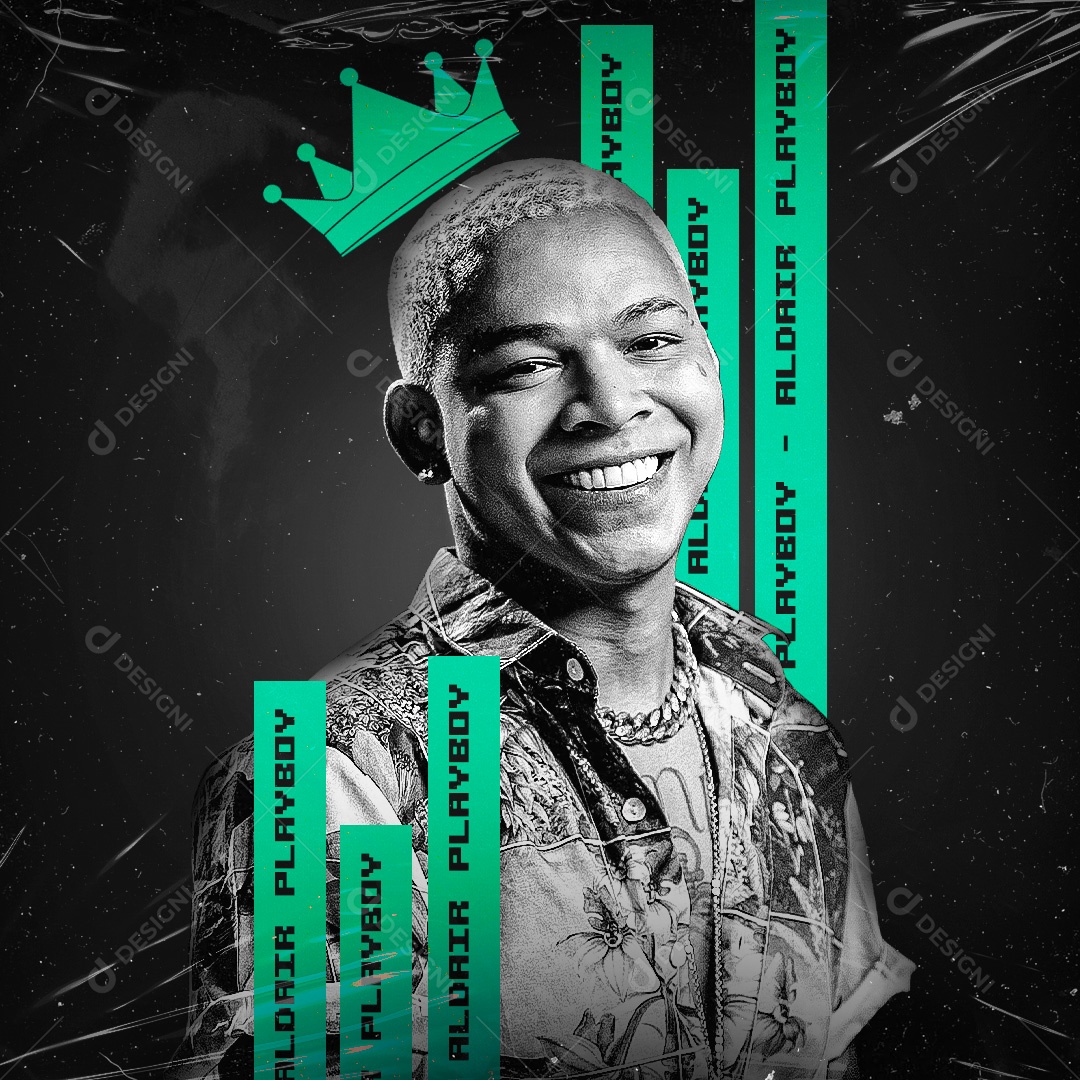 Capa CD Aldair Playboy Social Media PSD Editável