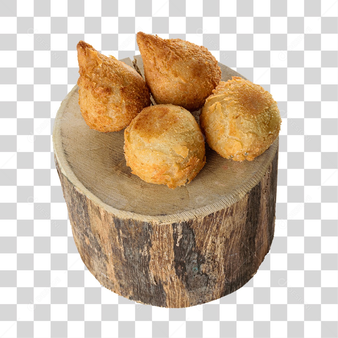 Várias Coxinha Encima De Toco PNG Transparente