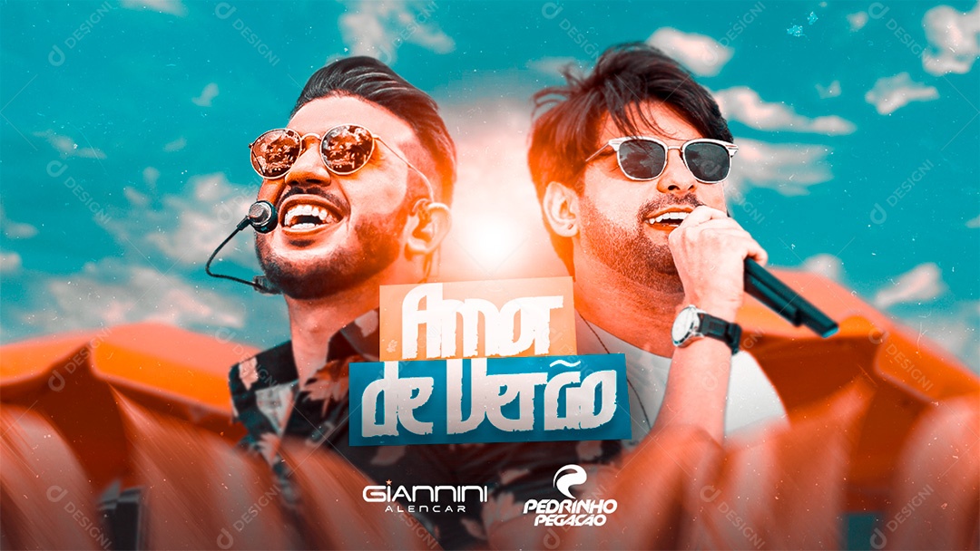 Thumbnail Amor de Verão Social Media PSD Editável