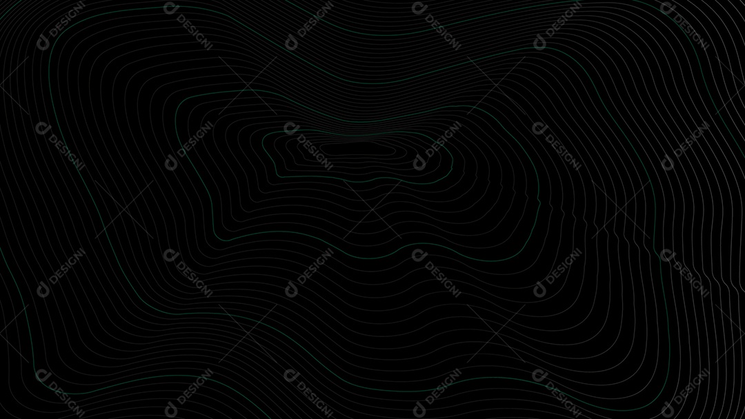 Abstrato simples de ondas e formas preto