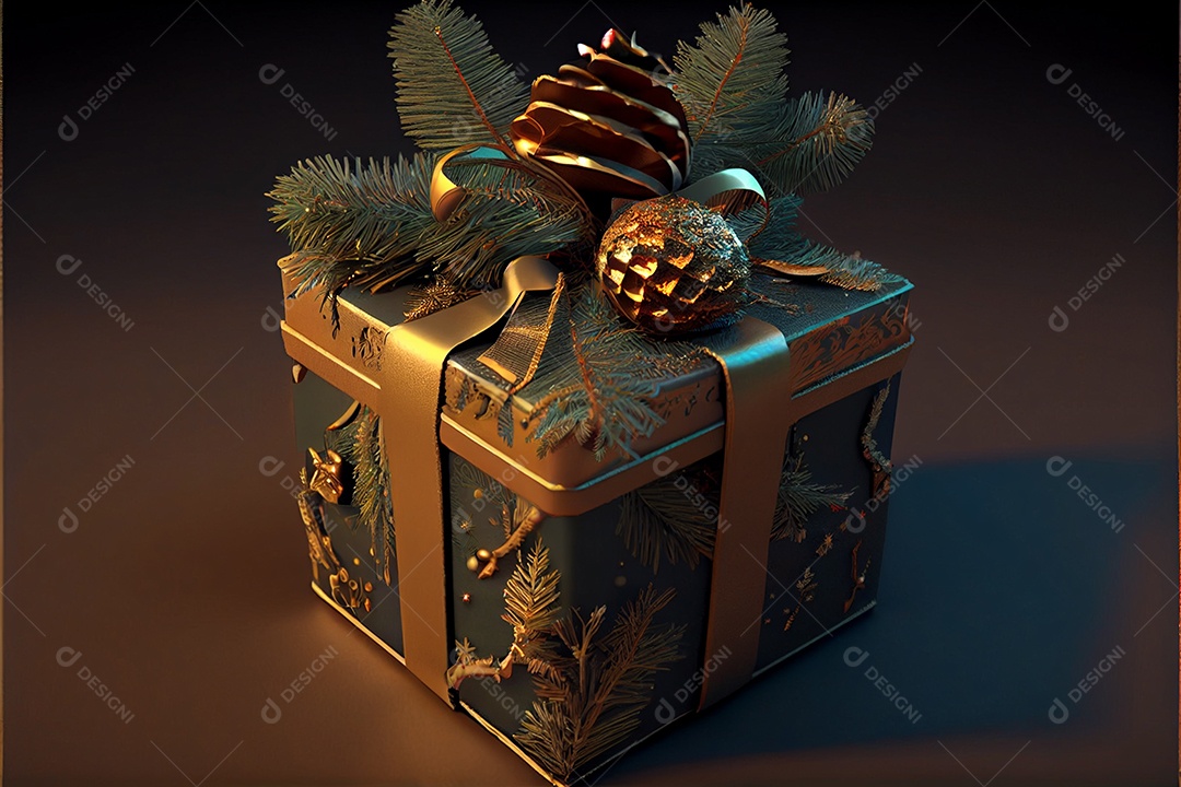 Decore a sala de recepção Feliz Natal e Ano Novo