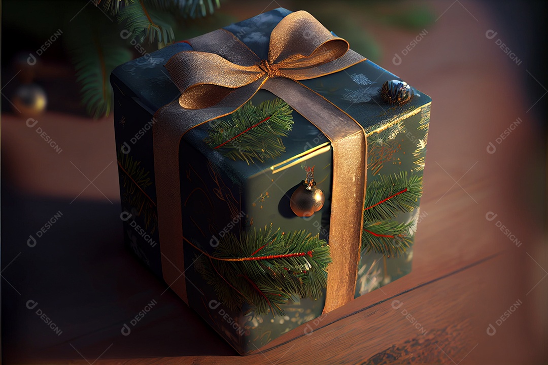 Decore a sala de recepção Feliz Natal e Ano Novo