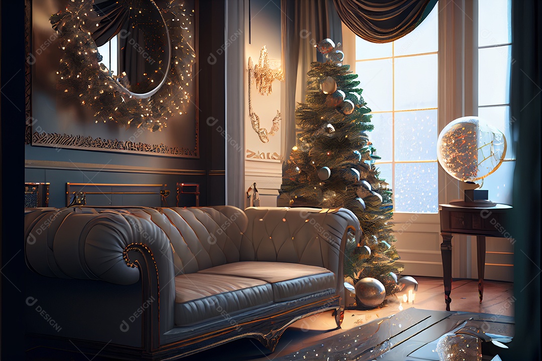 Quarto de vestir para comemorar o ano novo