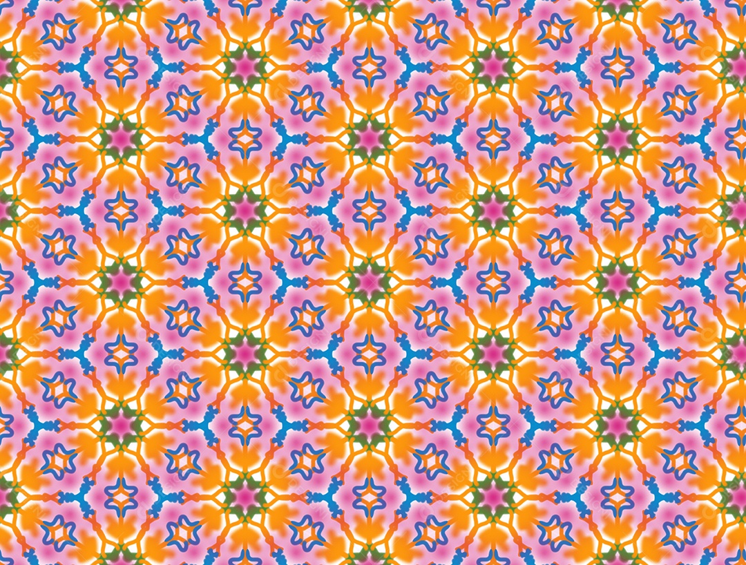 Design de padrão geométrico abstrato étnico