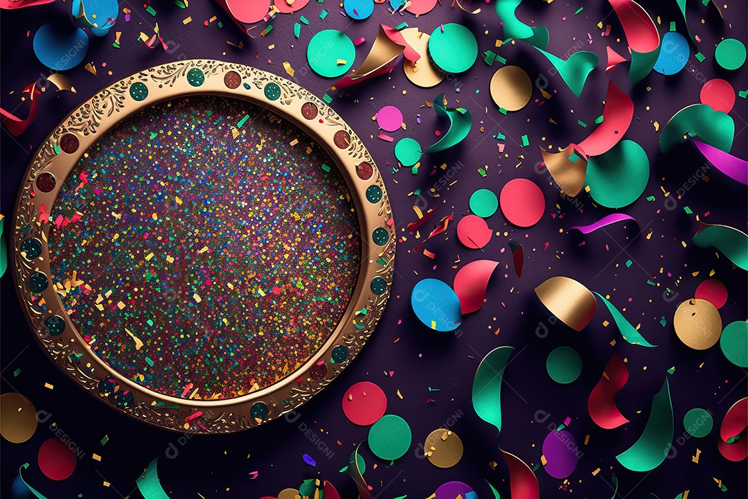 Banner de celebração para festa de carnaval, festa junina, festa de Parintins. Modelo de convite e cartaz.