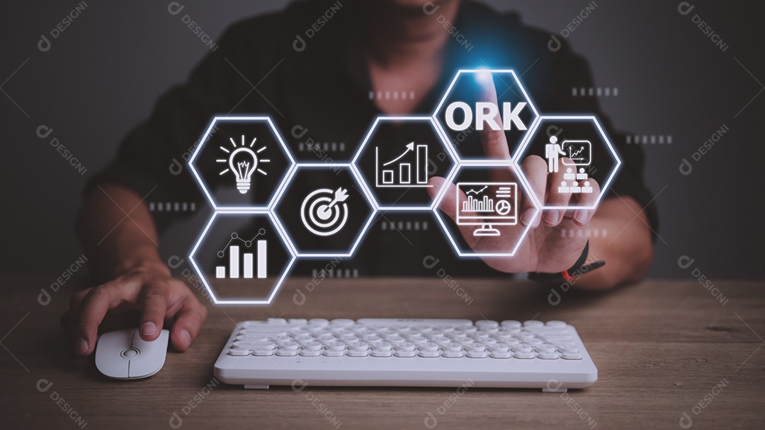 Objetivos e Chave resultados OKR. Métodos projetos gestão