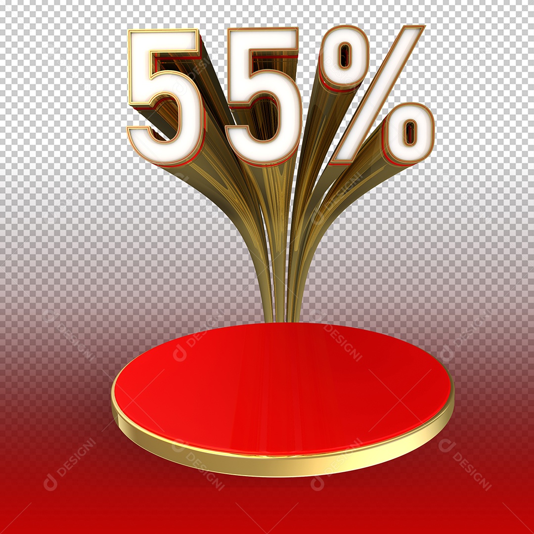 Elemento 3D Para Composição Podium 55% de Desconto PSD