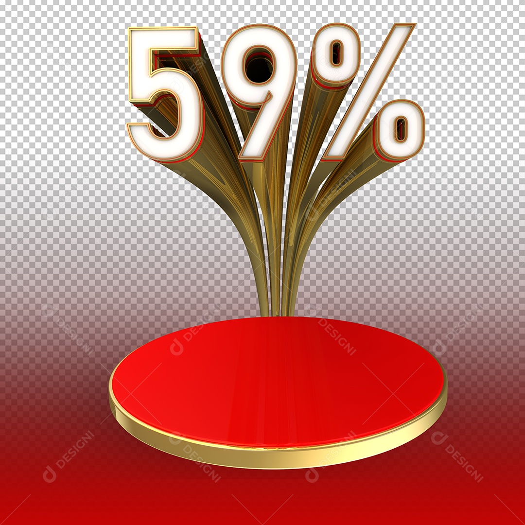 Elemento 3D Para Composição Podium 59% de Desconto PSD