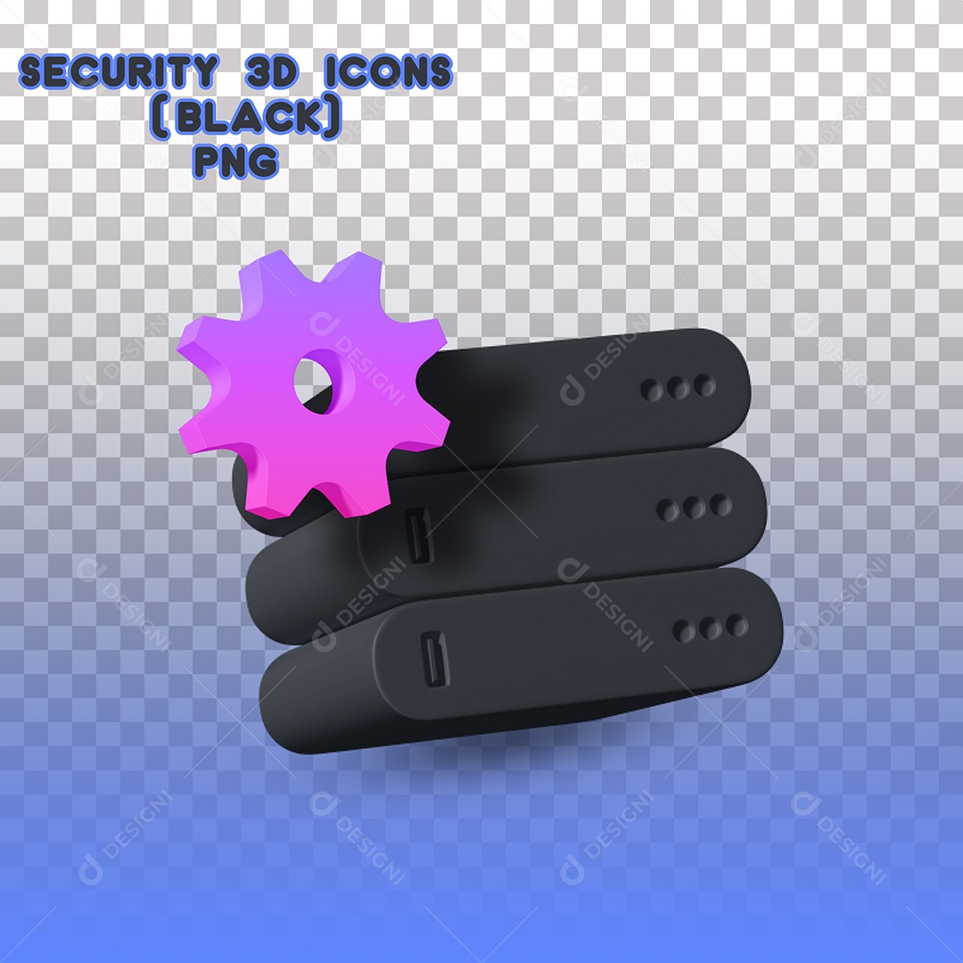Elemento 3D Para Composição Segurança PSD