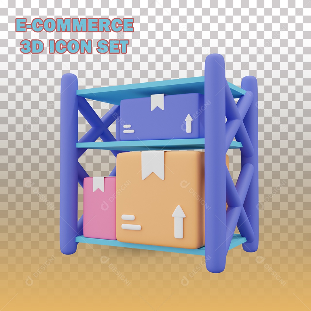 Elemento 3D Para Composição Malas PSD