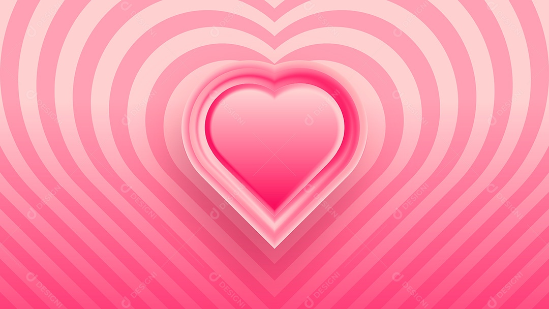 Background Coração EPS