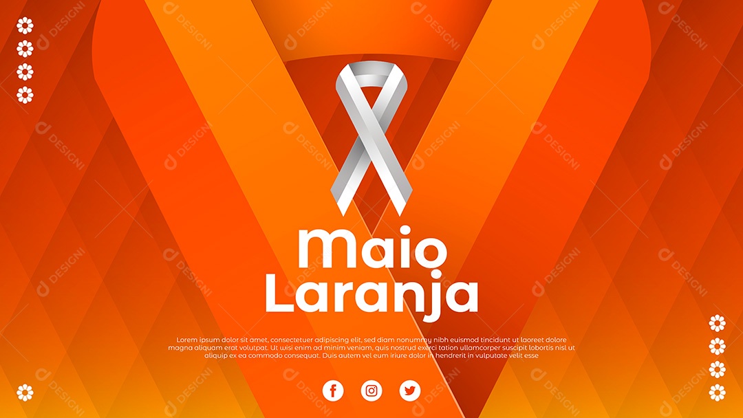 Post Tamplate Maio Laranja Combate Ao Abuso e à Exploração Sexual de Crianças e Adolescentes EPS Social Media