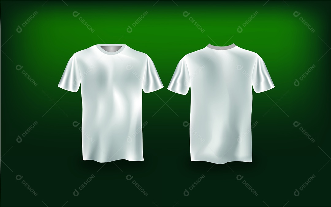 Mockup Camiseta Vetor AI Editável