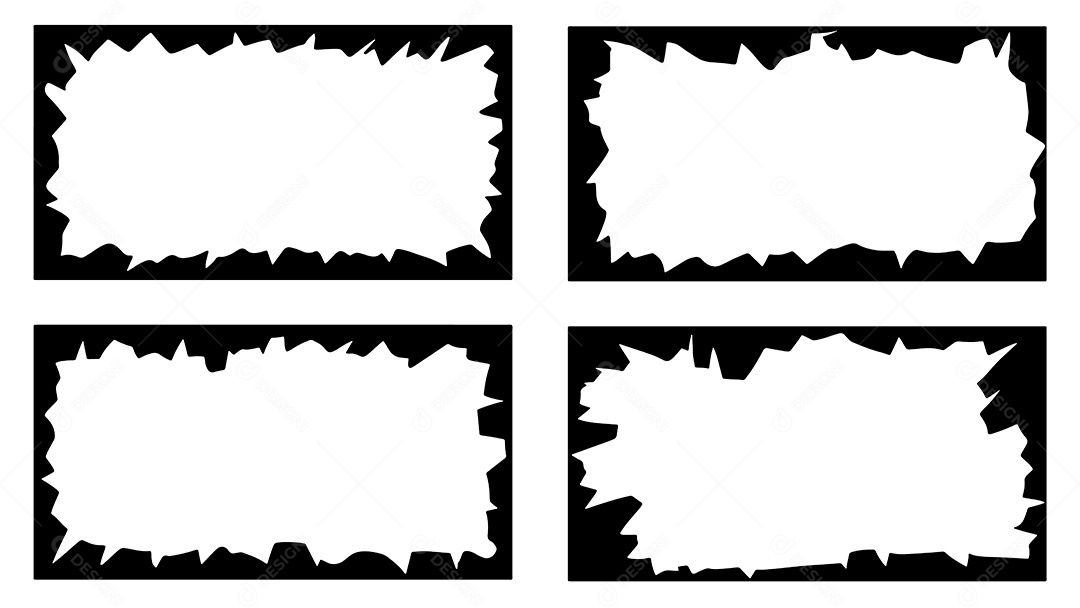 Elementos Vetoriais Molduras EPS
