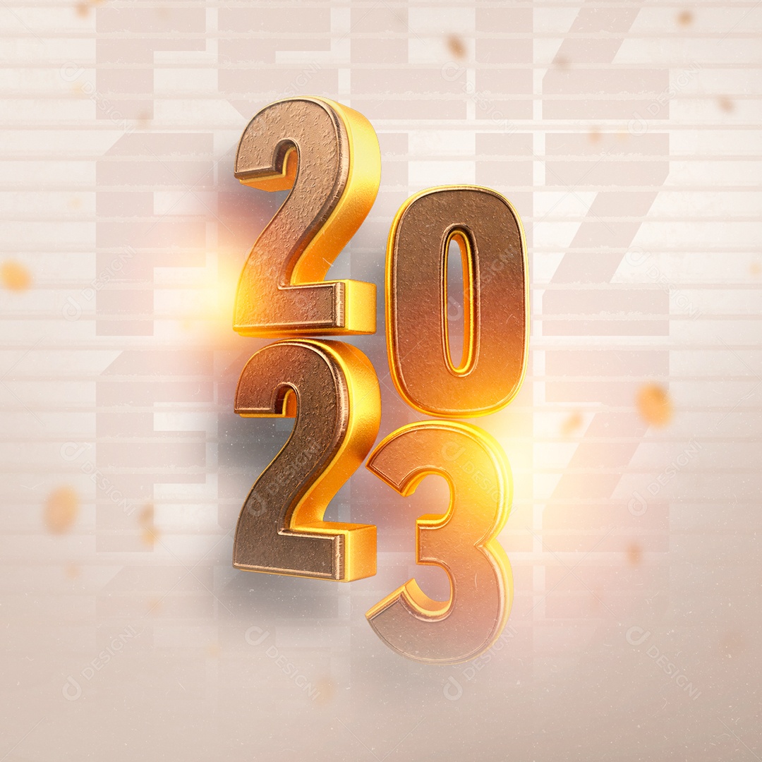 Happy 2023 New Year Social Media Editable PSD