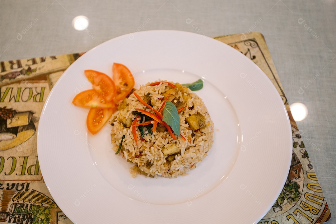 Prato feito de comida