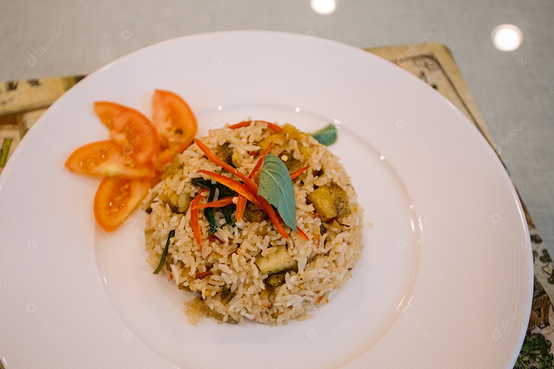 Prato feito de comida