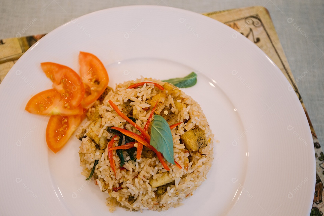 Prato feito de comida