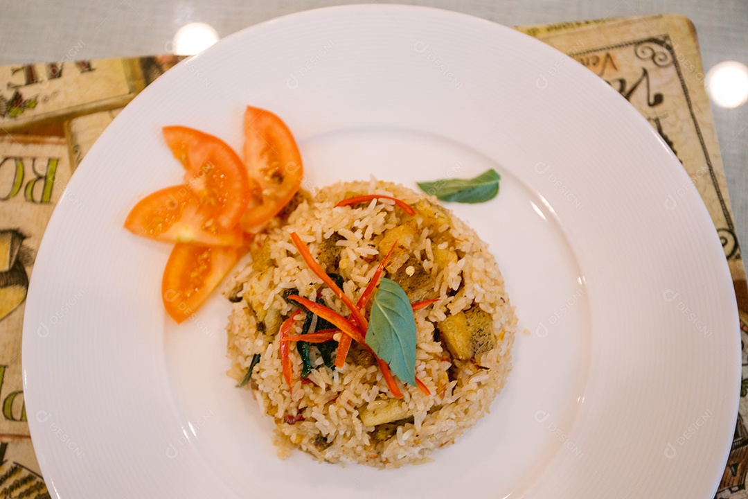 Prato feito de comida