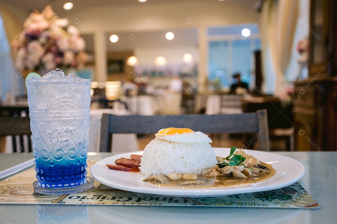 Prato feito de restaurante