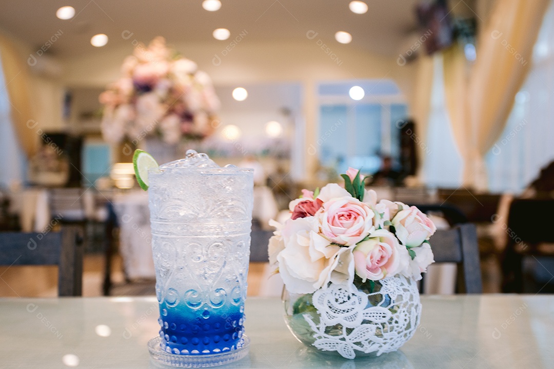 Decoração do salão para festas ou eventos