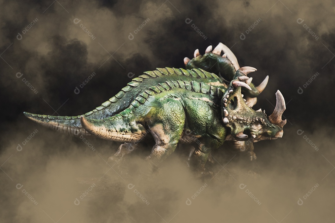 dinossauro, Sinoceratops no escuro