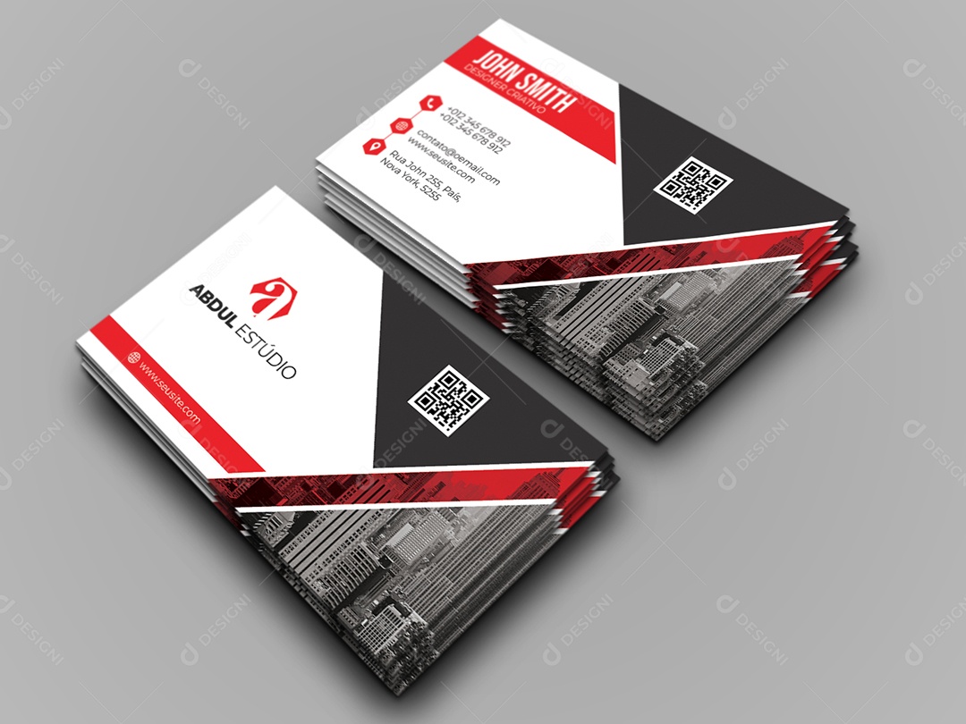 Mockup Cartão de Visita PSD