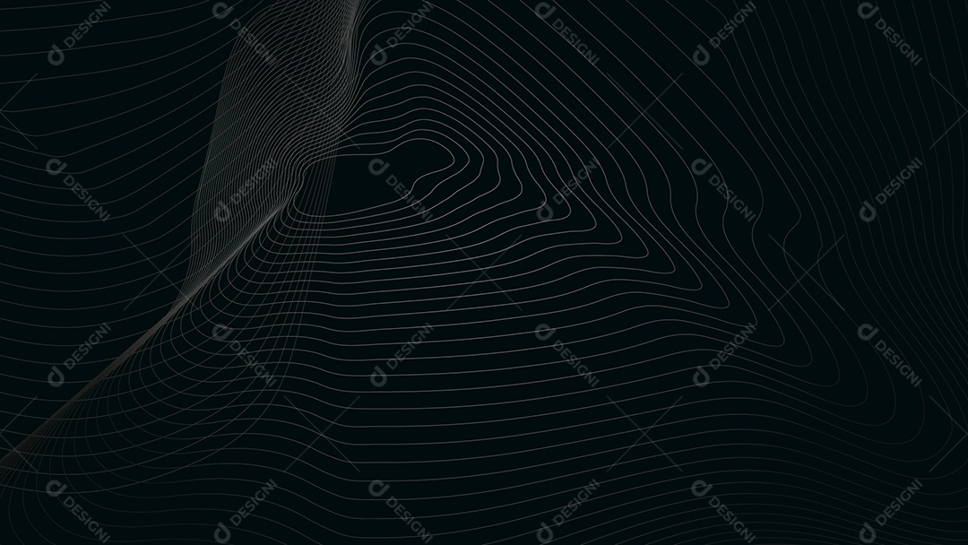 Fundo Abstrato Ondas e Linha Vetor JPG + AI Editável