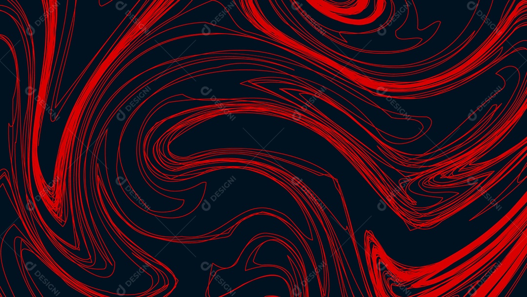 Fundo Preto Ondas e Linha Vetor JPG + AI Editável