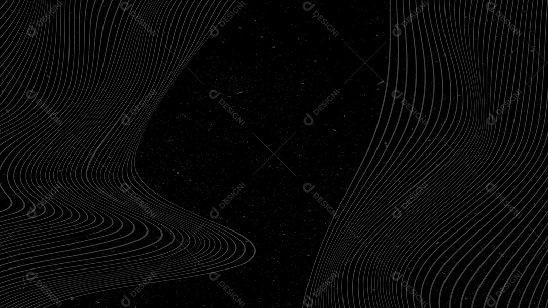 Fundo Abstrato Ondas e Linha Pretas Vetor JPG + AI Editável