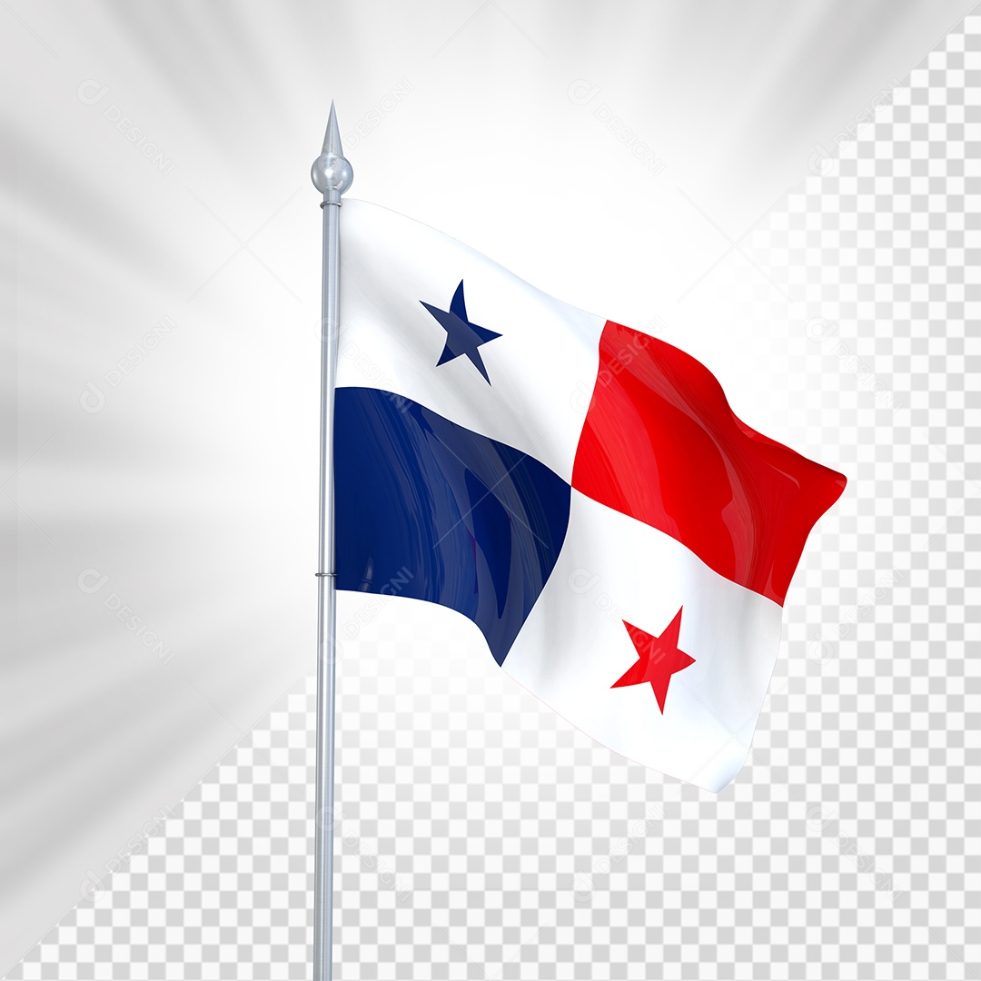 Texas Bandeira 3D Elemento para Composição PSD