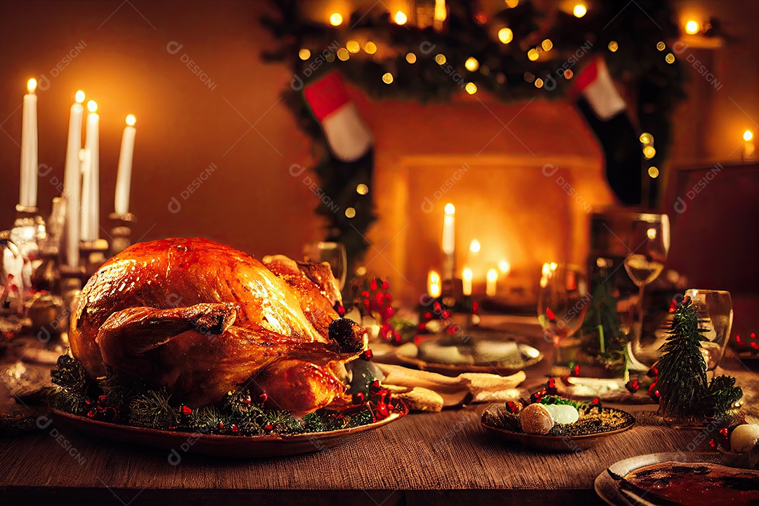 Ilustração sobre o natal.