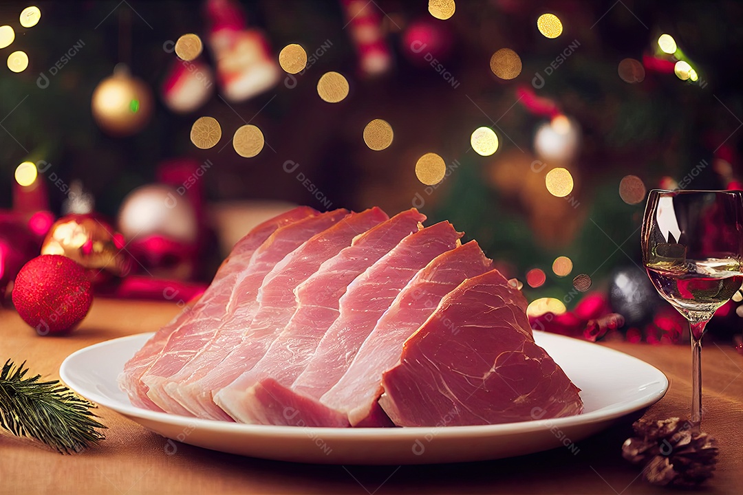 Ilustração sobre o natal.