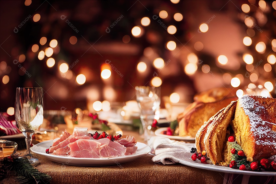 Ilustração sobre o natal.